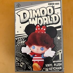 Dimoo World x Disney - vinyl plush key chain blind box NWT